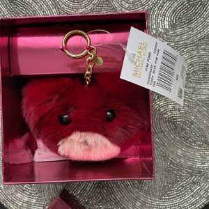 Michael Kors key chain/ bag charm
